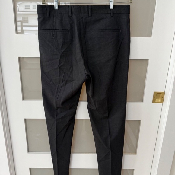 Louis Vuitton Uniforms Cigaret Pants Virgin Wool Flat Front Mens EU 50 US 32 x31 - Picture 2 of 4